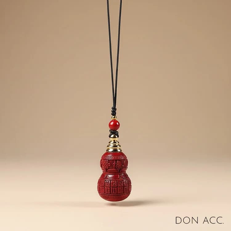 硃砂福祿納福葫蘆|可開蓋入砂 × 福祿雙全