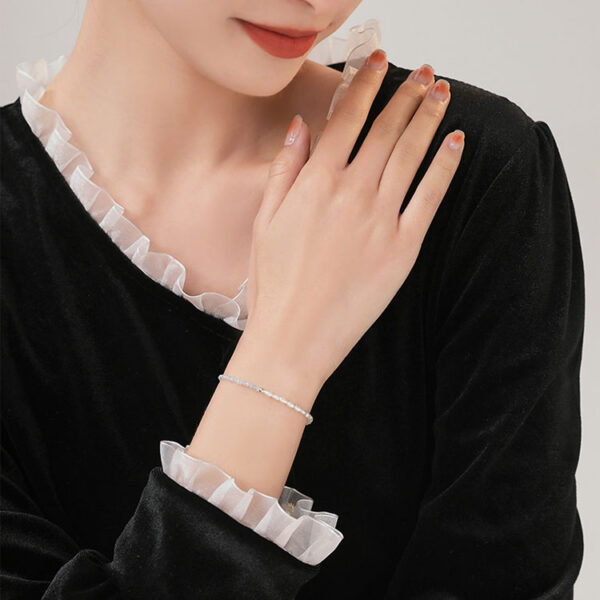 三月生辰石手鍊(海藍寶)