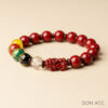硃砂貔貅五色財神手鍊
