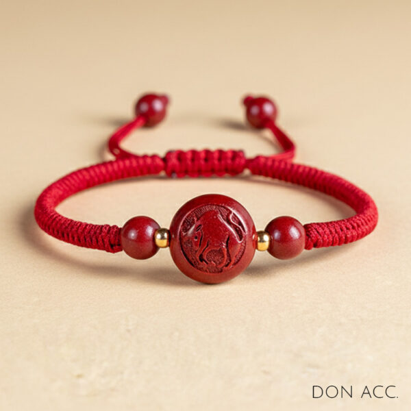 十二生肖本命年朱砂守護繩