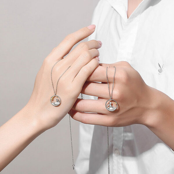 小王子與狐狸(項鍊)