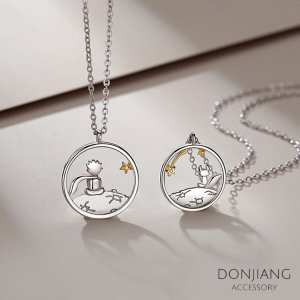 小王子與狐狸(項鍊)