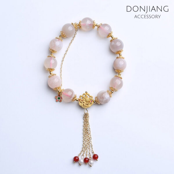 富貴人間 / 櫻花瑪瑙珍珠手串
