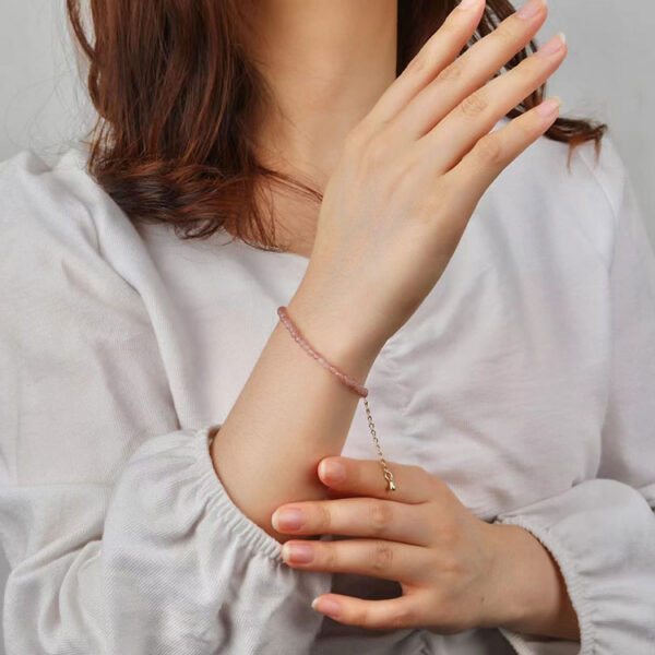 極細水晶系列 – 3mm極細水晶手鍊