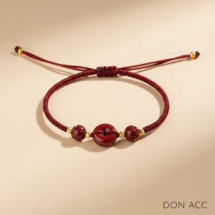 硃砂蓮花平安扣