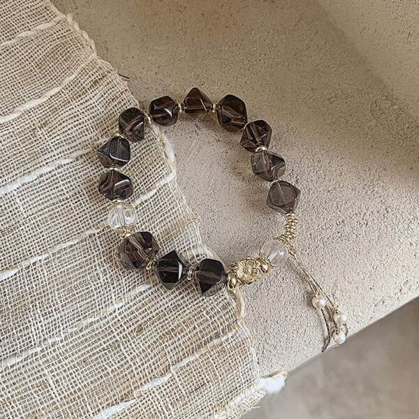 能量水晶手鍊 – 茶水晶｜闢邪．平衡．招財．紓壓