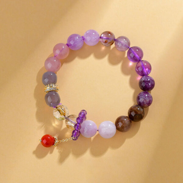 諸事順遂 九紫離火天然水晶手鍊