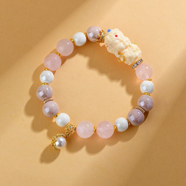 香灰琉璃金箔手鍊