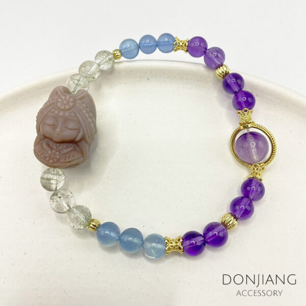 設計師系列 – 扎基拉姆阿拉善水晶手鍊