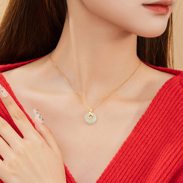 十二生肖S925和田玉項鍊A01 十二生肖S925和田玉項鍊