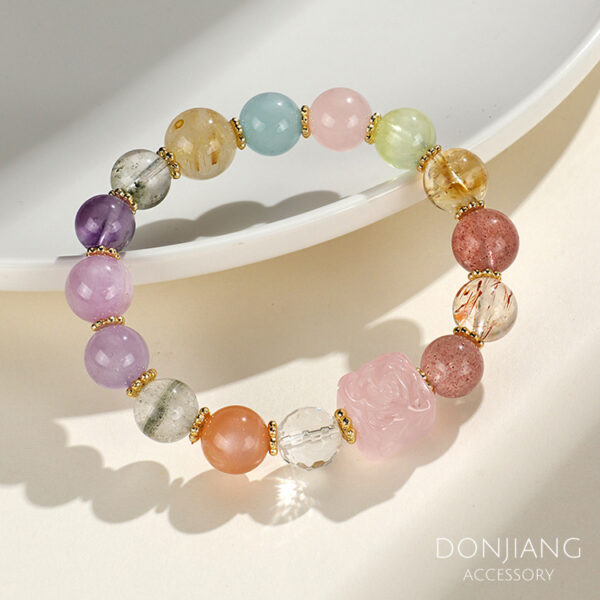九尾狐方糖多寶水晶手鍊