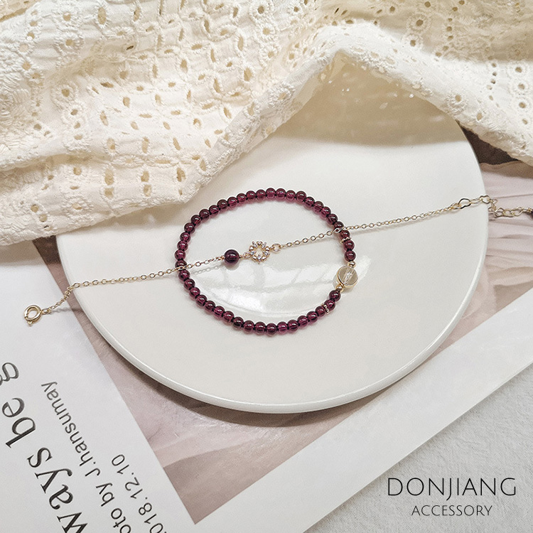 紫牙烏水晶手鍊