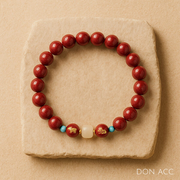 硃砂六合生肖手鍊