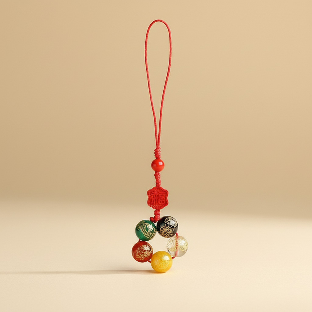硃砂手機吊飾
