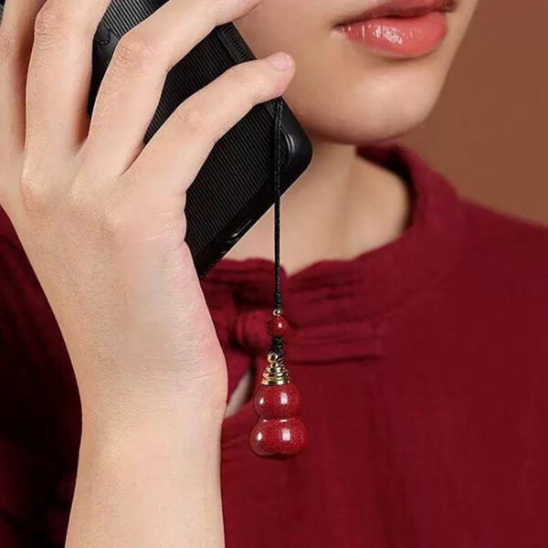 N00761-A01 硃砂福祿納福葫蘆|可開蓋入砂 × 福祿雙全