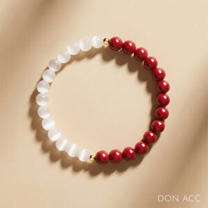 硃砂月光石手鍊