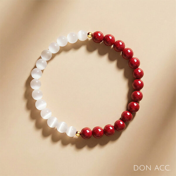 硃砂月光石手鍊