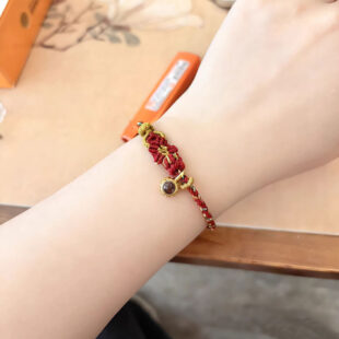 Alternative view of 界線守護系列・十二生肖八大守護神微雕投影編織手鍊