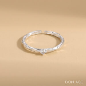 S925純銀莫比烏斯尾戒-職場防小人設計-懂飾donacc