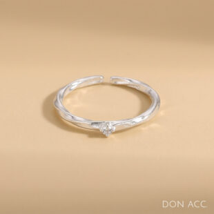 S925純銀莫比烏斯尾戒-職場防小人設計-懂飾donacc