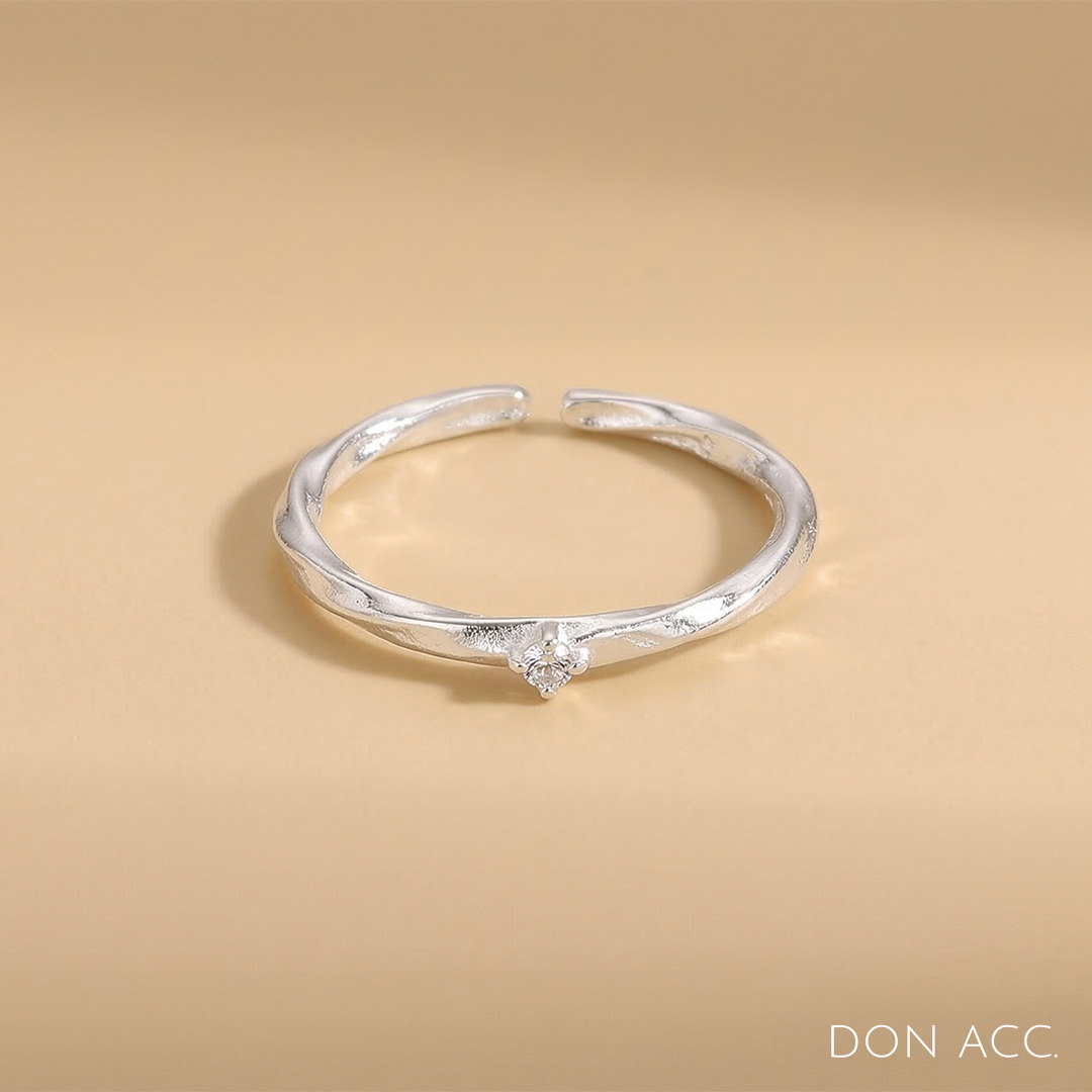 S925純銀莫比烏斯尾戒-職場防小人設計-懂飾donacc